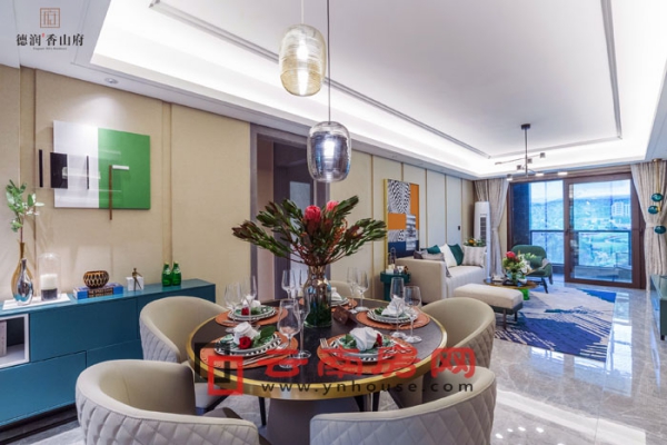 德潤香山府樣板間實景:可自由改造的格局設計 德潤香山府樣板間實景:可自由改造的格局設計