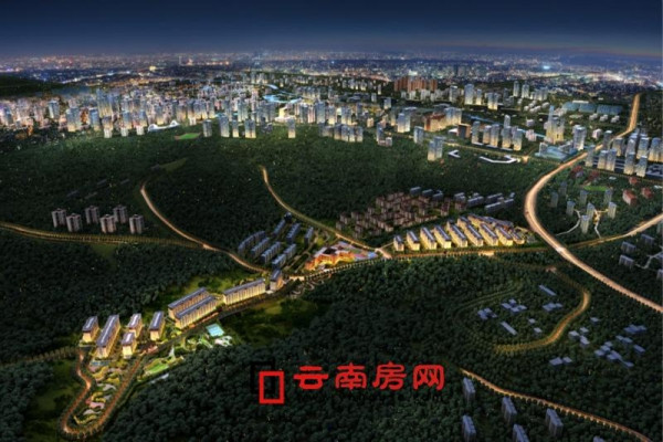 德潤香山府效果圖:被森林景觀包圍的坡地洋房 德潤香山府效果圖:被森林景觀包圍的坡地洋房