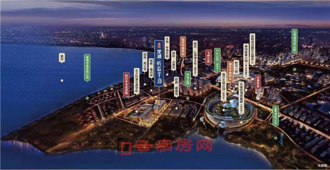 龍湖聽藍(lán)半島區(qū)位效果圖 龍湖聽藍(lán)半島區(qū)位效果圖