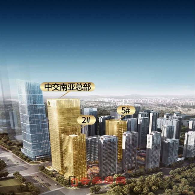 中交金地中央公園意境圖 中交金地中央公園意境圖