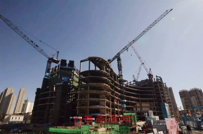 俊發(fā)春之眼工地實景 俊發(fā)春之眼工地實景