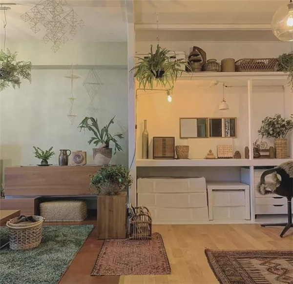 韓國丁克夫妻的85㎡小宅 幾乎把森林搬回了家 韓國丁克夫妻的85㎡小宅 幾乎把森林搬回了家