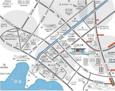 俊云峰區位圖 俊云峰區位圖