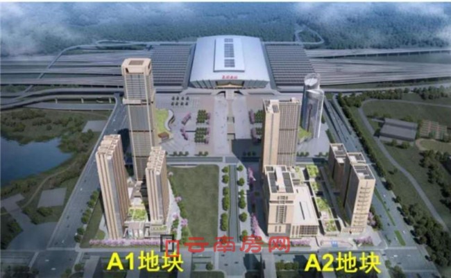 鵬瑞利國際健康商旅城A1地塊鳥瞰示意圖 鵬瑞利國際健康商旅城A1地塊鳥瞰示意圖