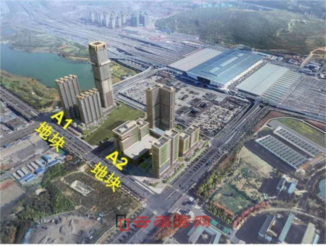 鵬瑞利國際健康商旅城A1地塊鳥瞰效果圖 鵬瑞利國際健康商旅城A1地塊鳥瞰效果圖