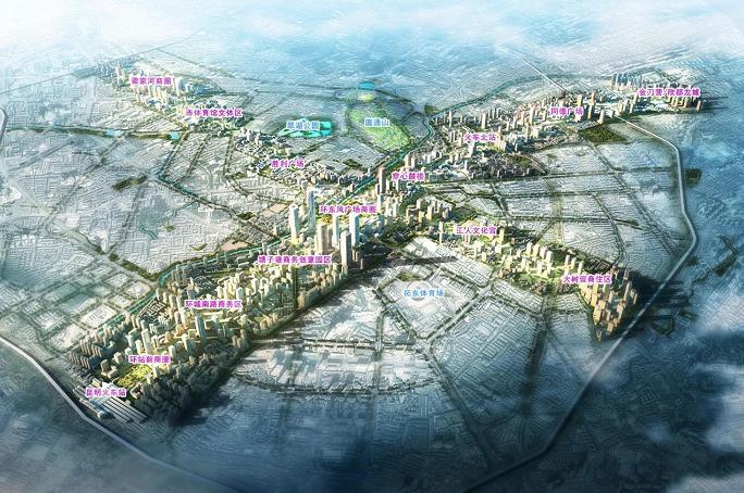 北京路、人民路沿線集中商務區城市設計 北京路、人民路沿線集中商務區城市設計