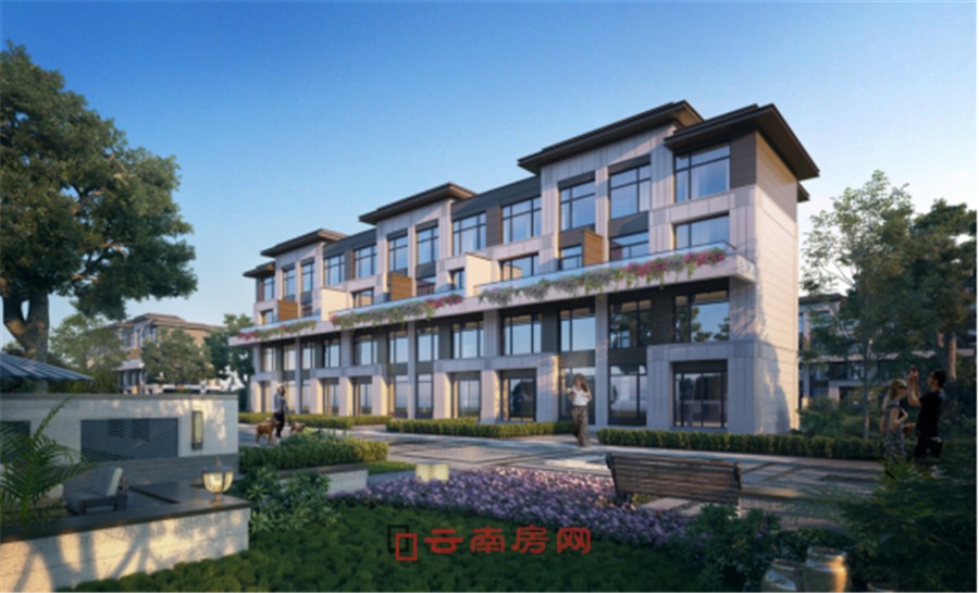 古滇未來城疊墅效果圖 古滇未來城疊墅效果圖