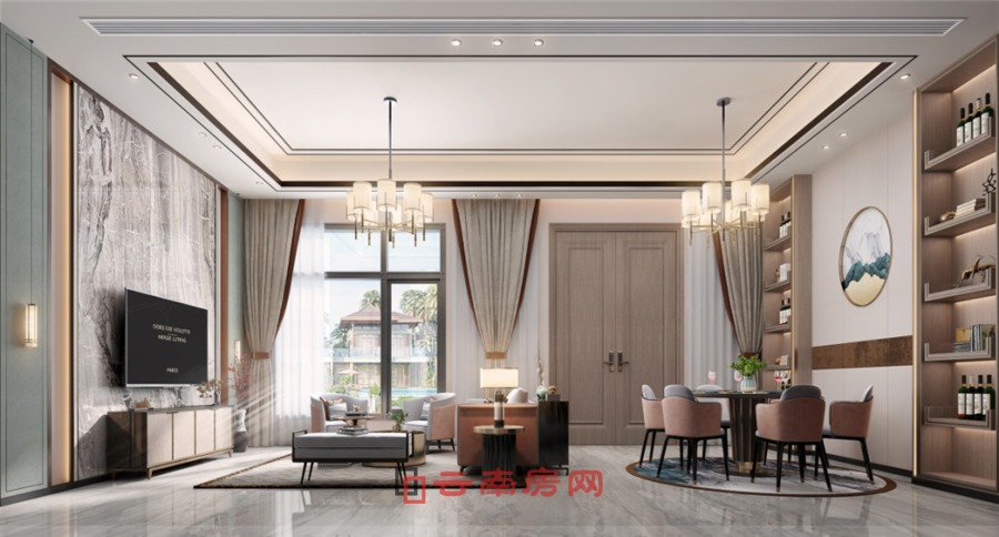 古滇未來城疊墅樣板間效果圖 古滇未來城疊墅樣板間效果圖