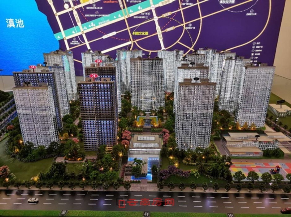 中交錦瀾府項目沙盤圖 中交錦瀾府項目沙盤圖