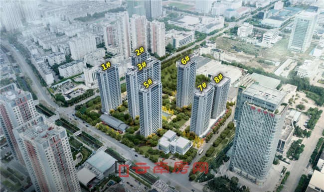 綠城誠園項目鳥瞰圖 綠城誠園項目鳥瞰圖