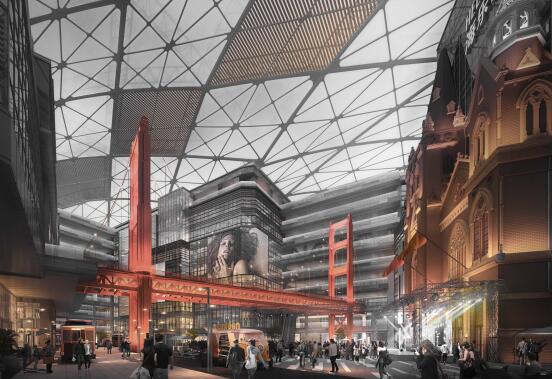 海樂世界穹頂天幕 海樂世界穹頂天幕