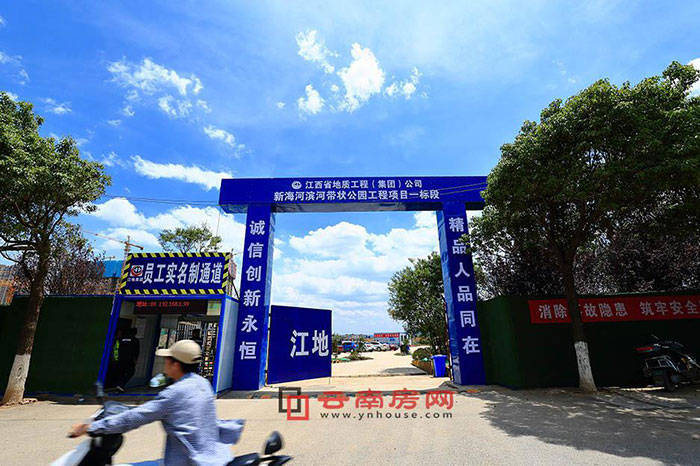 新海河濱河帶狀公園項目9月份開工建設 新海河濱河帶狀公園項目9月份開工建設