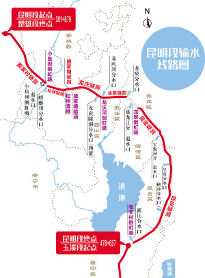 滇中引水工程建設再提速,建成后可滿足1500萬城鎮人口需水 滇中引水工程建設再提速,建成后可滿足1500萬城鎮人口需水