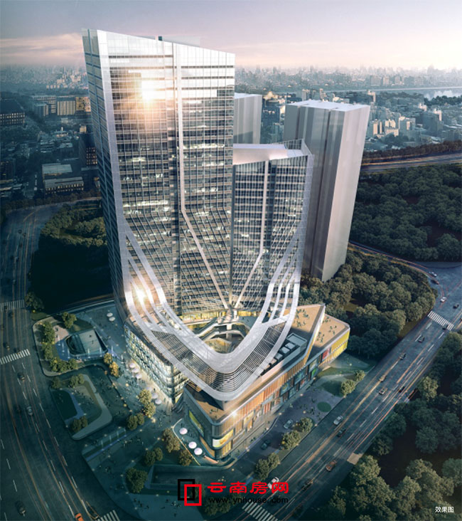 昆明金地中心項目效果圖 昆明金地中心項目效果圖
