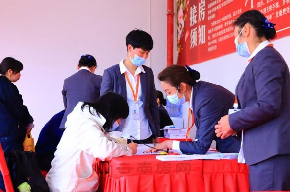 江東境界交房現場實景圖 江東境界交房現場實景圖