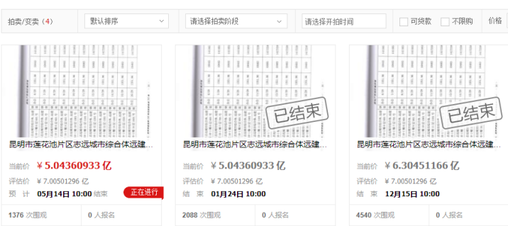蓮花池片區志遠城市綜合體遠建商務大廈10-1幢29套房地產已兩度流拍(圖源網絡) 蓮花池片區志遠城市綜合體遠建商務大廈10-1幢29套房地產已兩度流拍(圖源網絡)