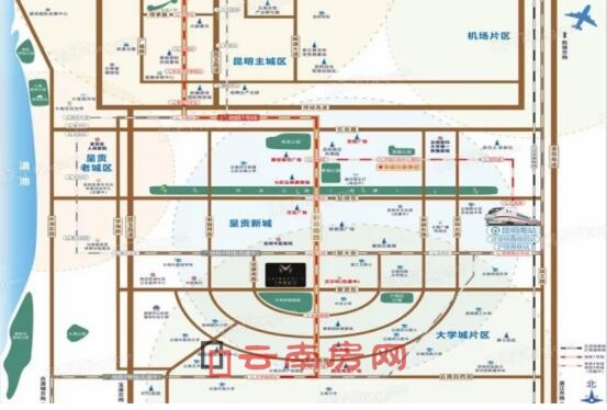 鵬欣漫城都薈項目區位示意圖 鵬欣漫城都薈項目區位示意圖