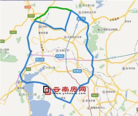 2018年的方案,北三環沿龍泉路詭異地凹進去一大塊(藍色線路)。網友猜測2021年的方案有可能從長蟲山打隧道接西北三環(綠色線路) 2018年的方案,北三環沿龍泉路詭異地凹進去一大塊(藍色線路)。網友猜測2021年的方案有可能從長蟲山打隧道接西北三環(綠色線路)