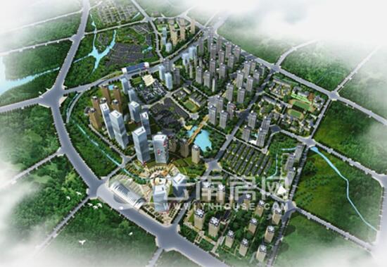 俊發(fā)城鳥瞰效果圖 俊發(fā)城鳥瞰效果圖