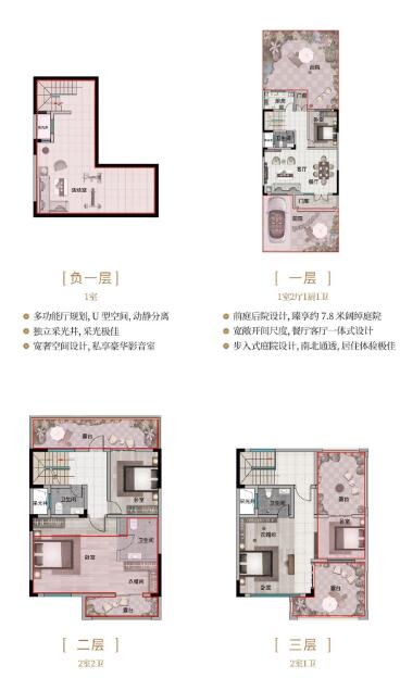 浩創·悅山湖“松影晴嵐”別墅戶型圖 浩創·悅山湖“松影晴嵐”別墅戶型圖
