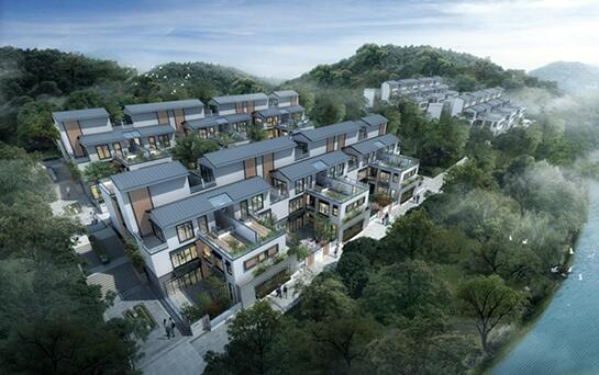 漢華天馬山國際溫泉度假區效果圖 漢華天馬山國際溫泉度假區效果圖