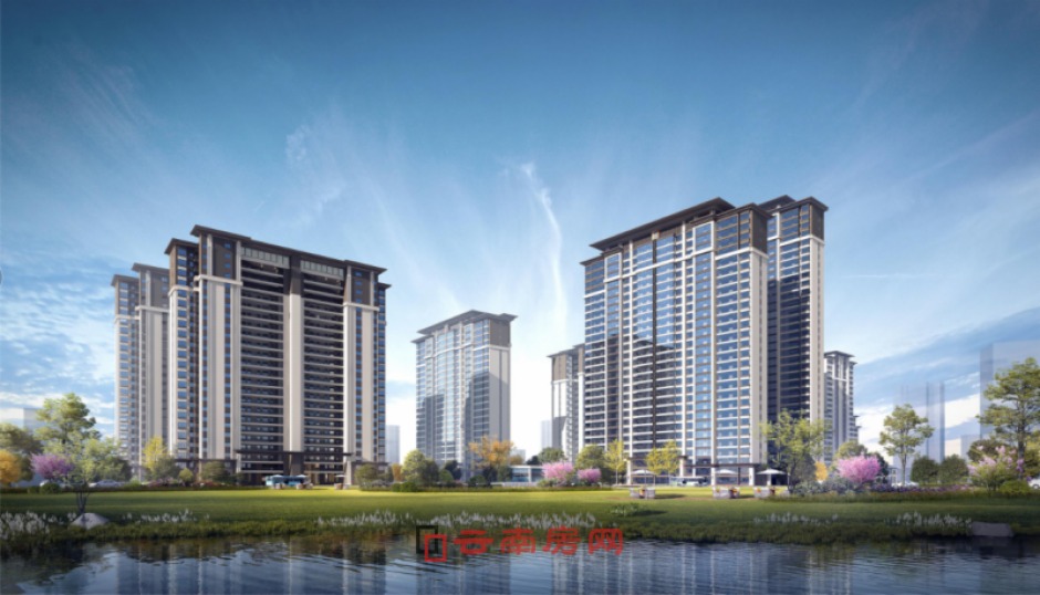 藍光雍錦名門效果示意圖,規(guī)劃有一棟洋房和7棟高層住宅 藍光雍錦名門效果示意圖,規(guī)劃有一棟洋房和7棟高層住宅