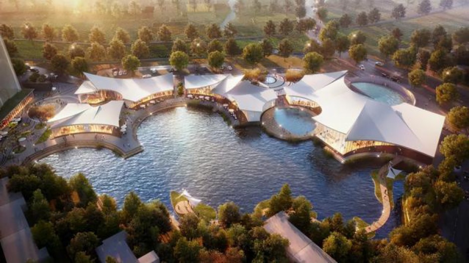 昆明·宜良小白龍溫泉文化旅游度假小鎮主景觀效果圖 昆明·宜良小白龍溫泉文化旅游度假小鎮主景觀效果圖