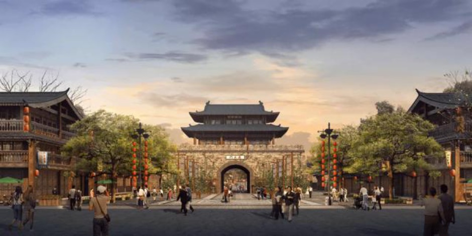 宜良四方古城效果圖 宜良四方古城效果圖