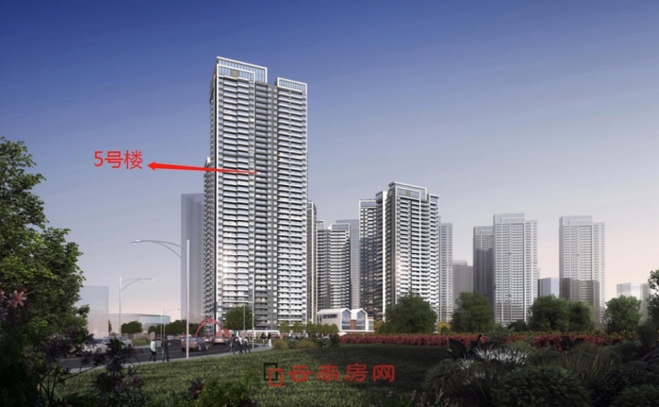 俊發·龍泉俊園三期即將首開的5號樓規劃效果圖 俊發·龍泉俊園三期即將首開的5號樓規劃效果圖