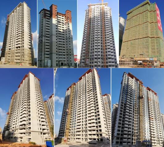 一期工程封頂實拍圖 一期工程封頂實拍圖