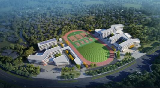 經開區黃土坡片區配套九年一貫制學校效果圖 經開區黃土坡片區配套九年一貫制學校效果圖