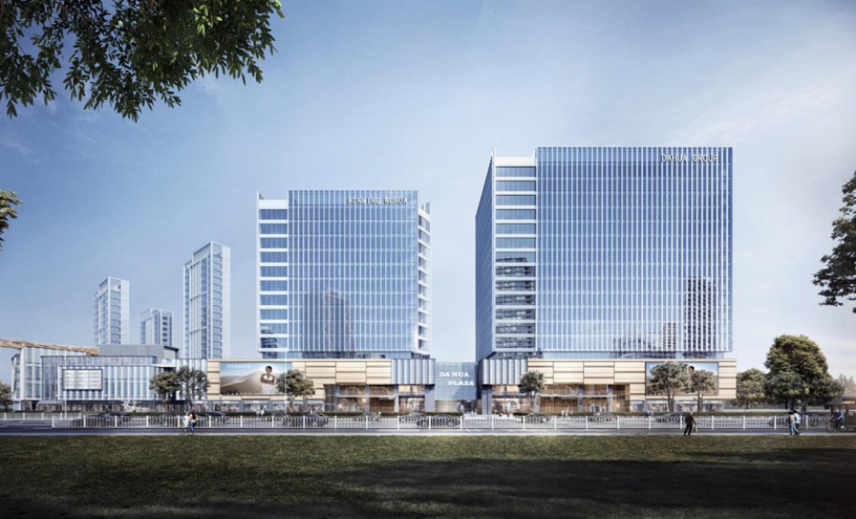 大華一二一大街總部基地項目二期規劃效果圖 大華一二一大街總部基地項目二期規劃效果圖