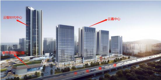 融創(chuàng)·春風(fēng)十里云嘉中心南側(cè)的愛琴海購物公園在效果圖上可見 融創(chuàng)·春風(fēng)十里云嘉中心南側(cè)的愛琴海購物公園在效果圖上可見