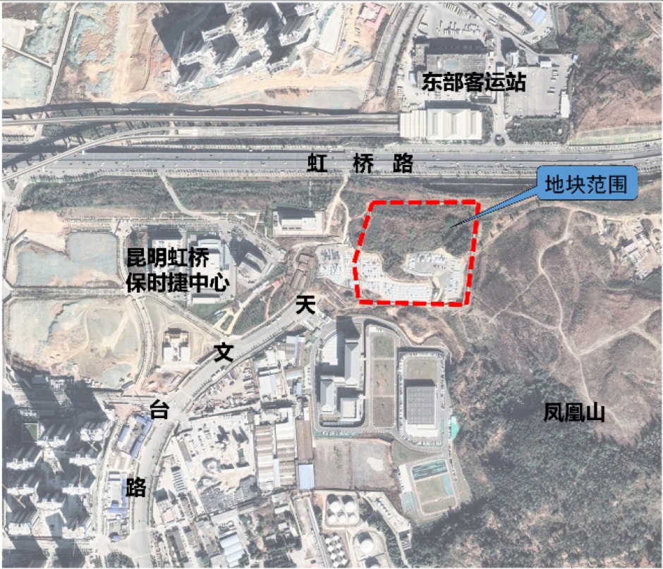 官渡區(qū)天文臺片區(qū)A1地塊位置示意圖 官渡區(qū)天文臺片區(qū)A1地塊位置示意圖