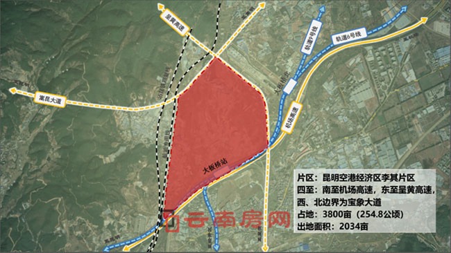 空港經(jīng)濟(jì)區(qū)李其片區(qū)位置示意 空港經(jīng)濟(jì)區(qū)李其片區(qū)位置示意