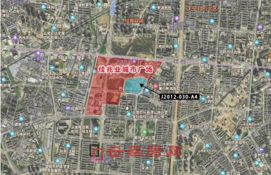 圖中J2012-030-A4地塊即H地塊 圖中J2012-030-A4地塊即H地塊