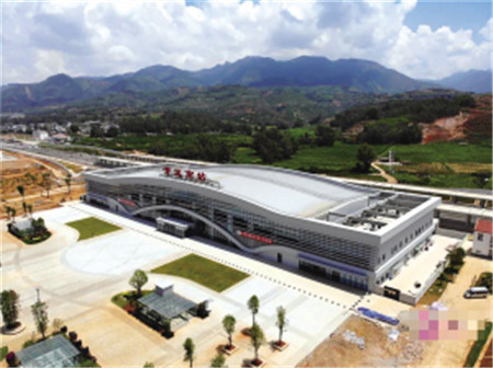 彌蒙高鐵開(kāi)通在即 4座車(chē)站一站一景 彌蒙高鐵開(kāi)通在即 4座車(chē)站一站一景