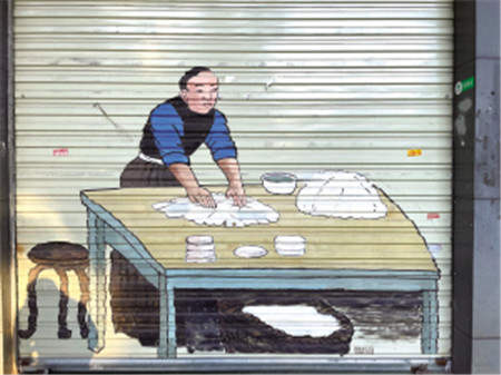 “昆明上河圖” 繪在巡津街 “昆明上河圖” 繪在巡津街