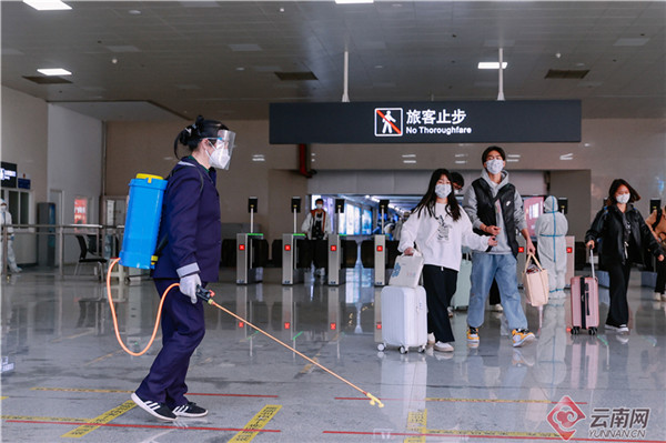 取消“兩碼一證”查驗,昆明火車站進站乘車有序便捷 取消“兩碼一證”查驗,昆明火車站進站乘車有序便捷