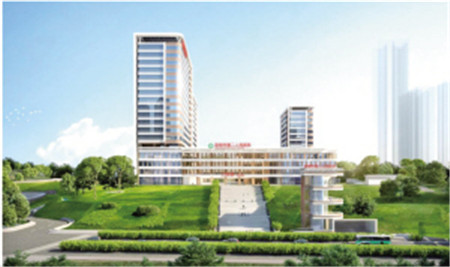 昆明市二院新院一期開始圍擋施工 昆明市二院新院一期開始圍擋施工