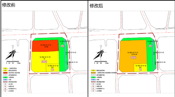 此次調規主要內容,項目用地性質調整為商住混合用地 此次調規主要內容,項目用地性質調整為商住混合用地