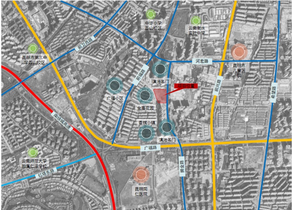 該42班小學位于滇池名門一、二期之間 該42班小學位于滇池名門一、二期之間