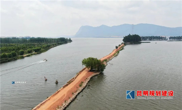 滇池草海將添一座七孔浮橋!東風(fēng)壩整治修復(fù)工程進(jìn)展順利 滇池草海將添一座七孔浮橋!東風(fēng)壩整治修復(fù)工程進(jìn)展順利