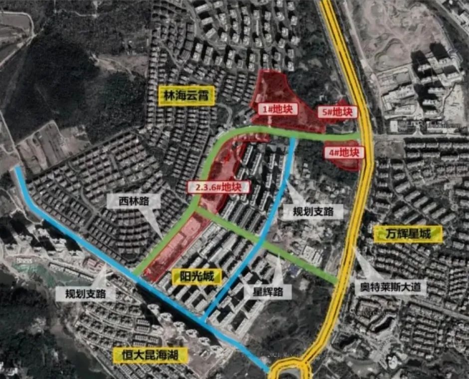 太平林海云霄項目原規劃圖 太平林海云霄項目原規劃圖