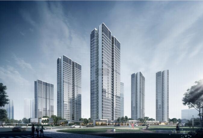 金地峯境整體效果圖 金地峯境整體效果圖