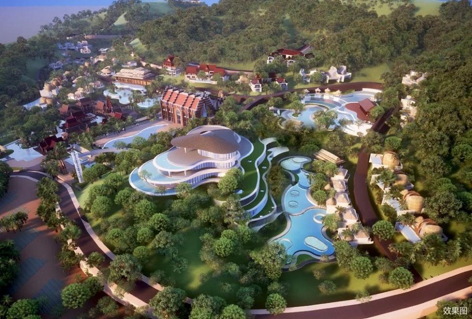 勐巴拉嘎灑國際溫泉度假區效果圖 勐巴拉嘎灑國際溫泉度假區效果圖