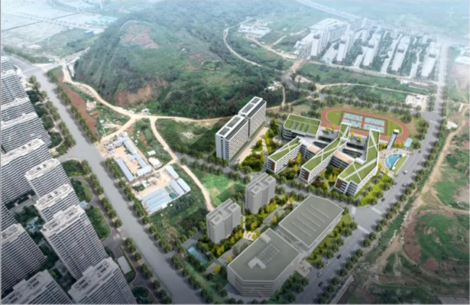 昆明市晉寧區西點實驗中學效果圖 昆明市晉寧區西點實驗中學效果圖