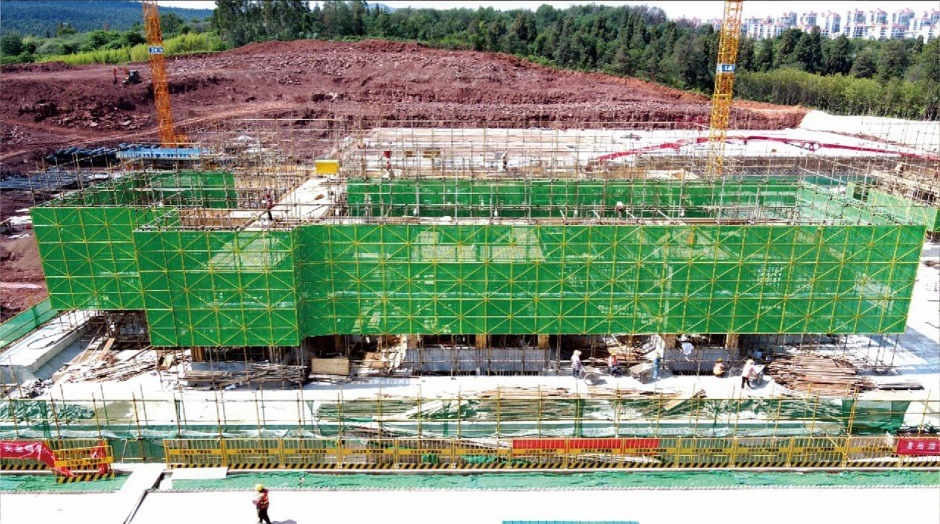 東湖文林拾翠去年8月就有樓棟封頂(圖自宜居太平) 東湖文林拾翠去年8月就有樓棟封頂(圖自宜居太平)