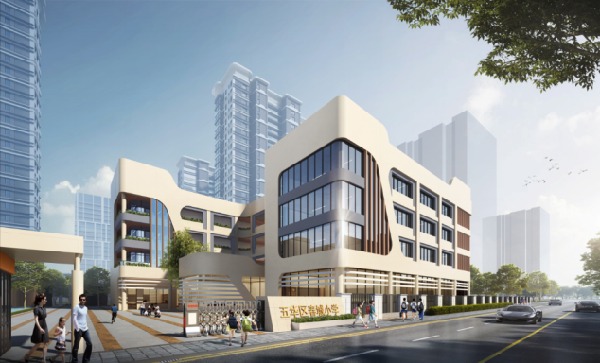 ▲春城小學(xué)效果圖