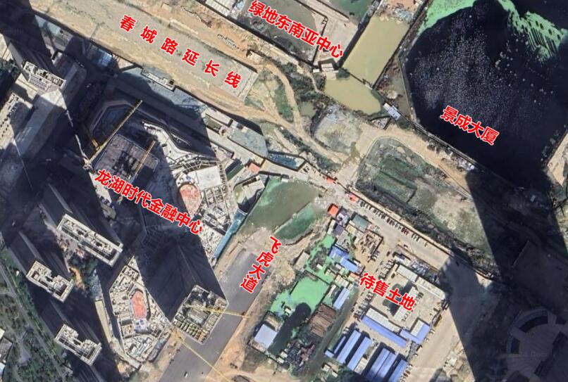 龍湖時代天街周邊道路與建設現狀 龍湖時代天街周邊道路與建設現狀